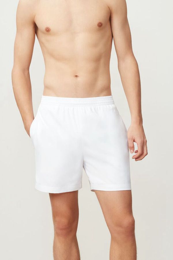 Fila Essentials Clay 2 Men's Shorts - White,NZ 854-64095